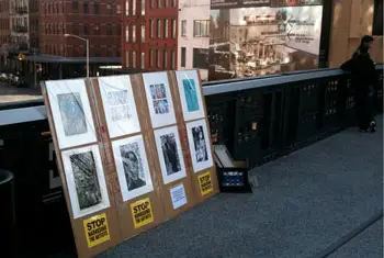 Lederman's art on the High Line